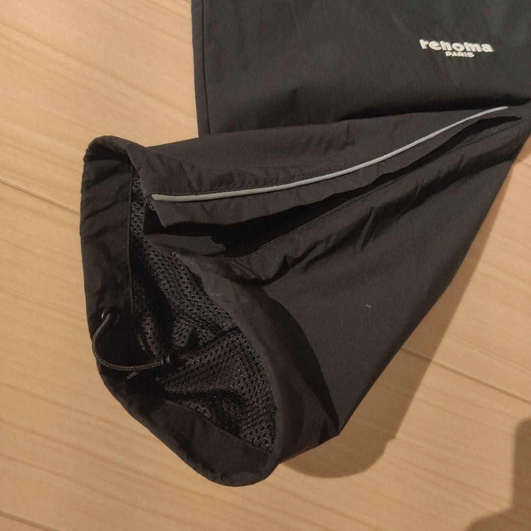 【2025 新作】Puma × renoma ブラックナイロンパンツ サイズL
