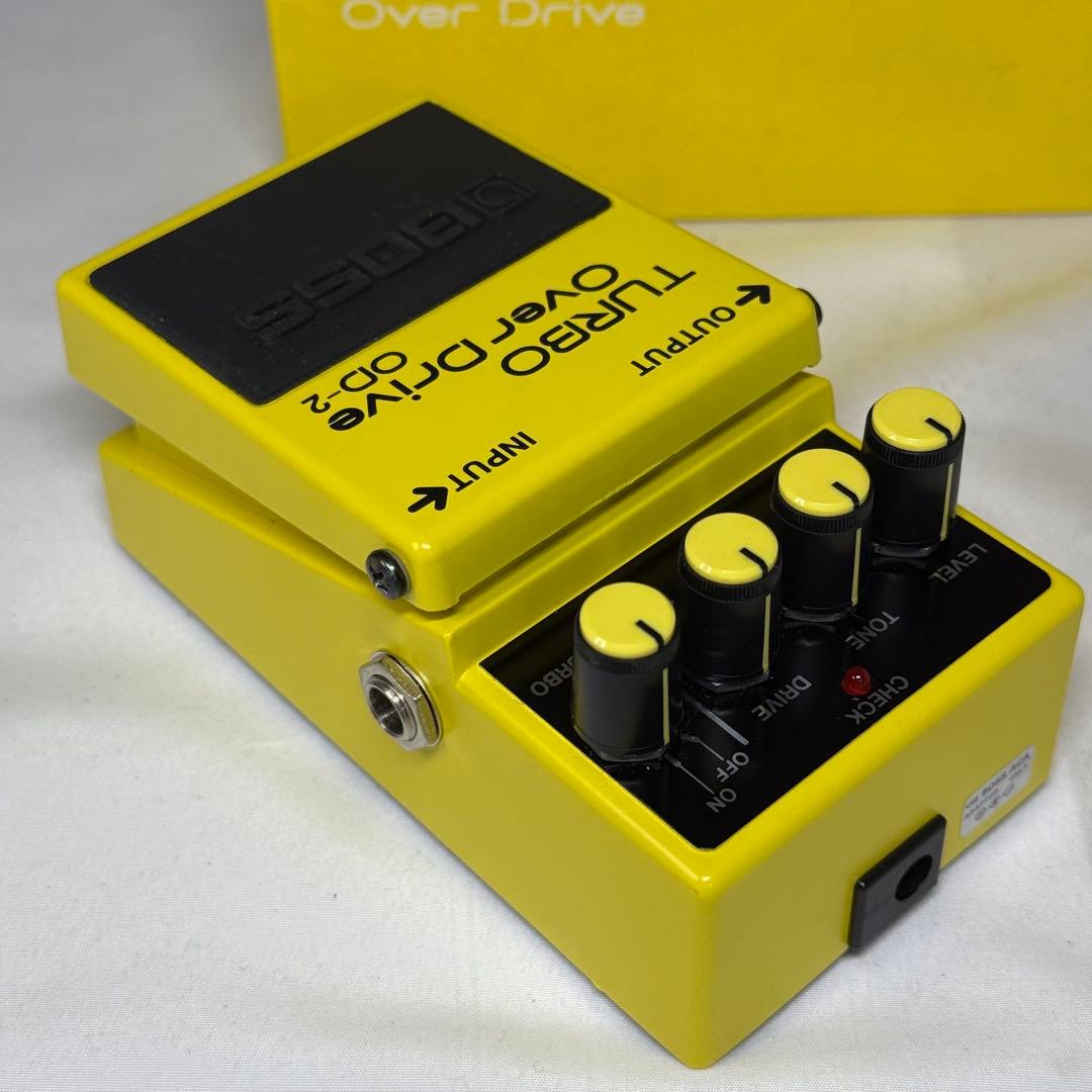 希少 超美品 日本製 BOSS ターボオーバードライブ OD-2 エフェクター
