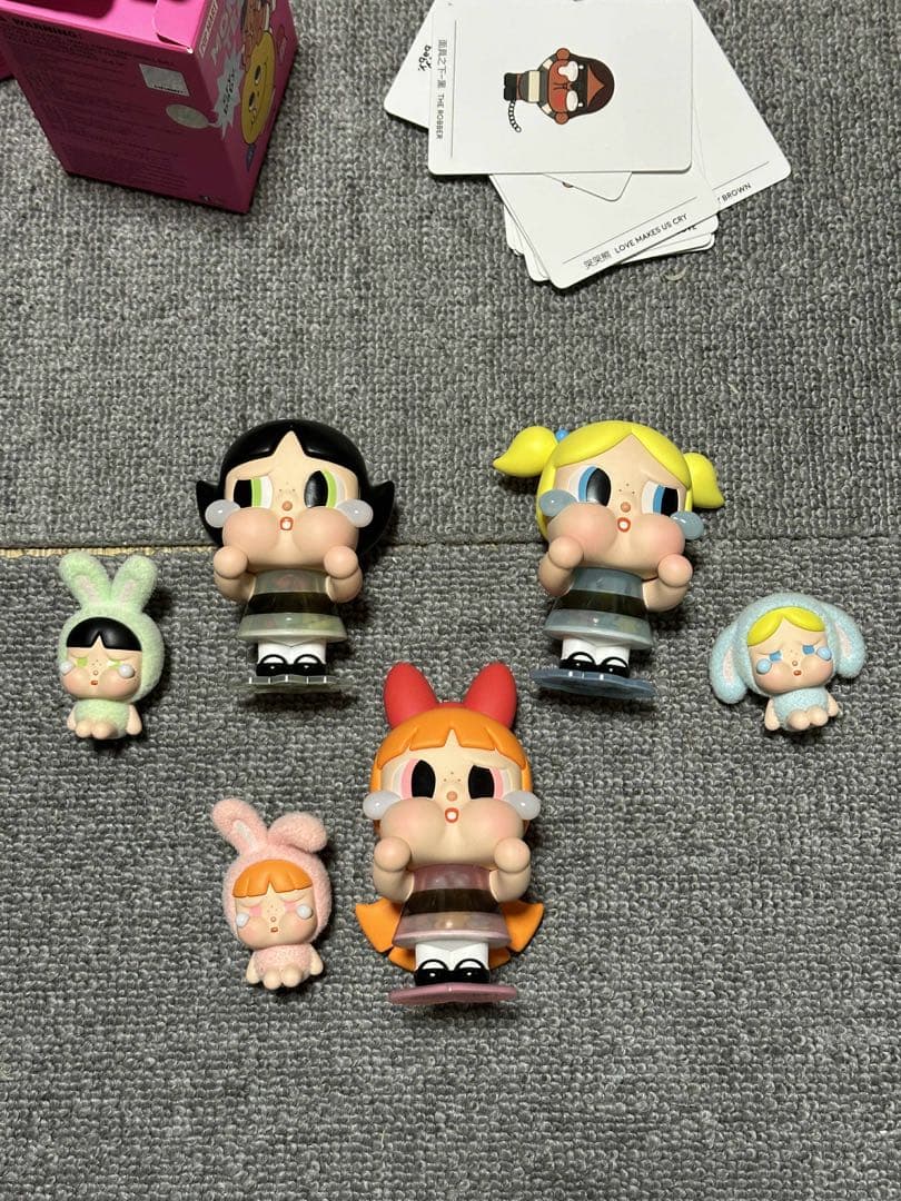 POP MART × パワーパフガールズ Crybaby 限定フィギュア セット
