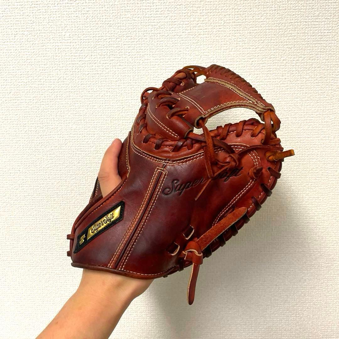 291 SSK 即戦力 型良 軟式 少年 キャッチャーミット
