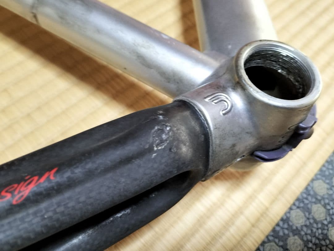 Deda Antares カーボンバック 水平 ロードバイクフレーム