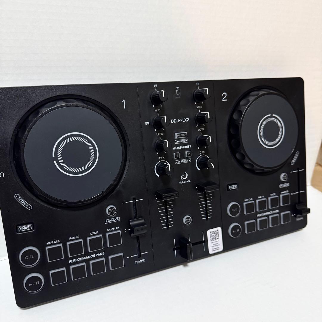 AlphaTheta DDJ-FLX2 教本付き