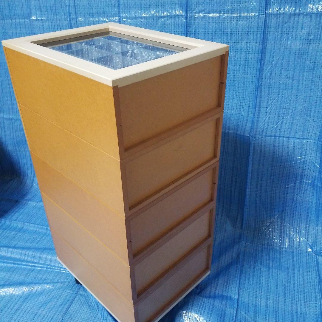 アクセサリー収納BOX(分離型・キャスター付き)
