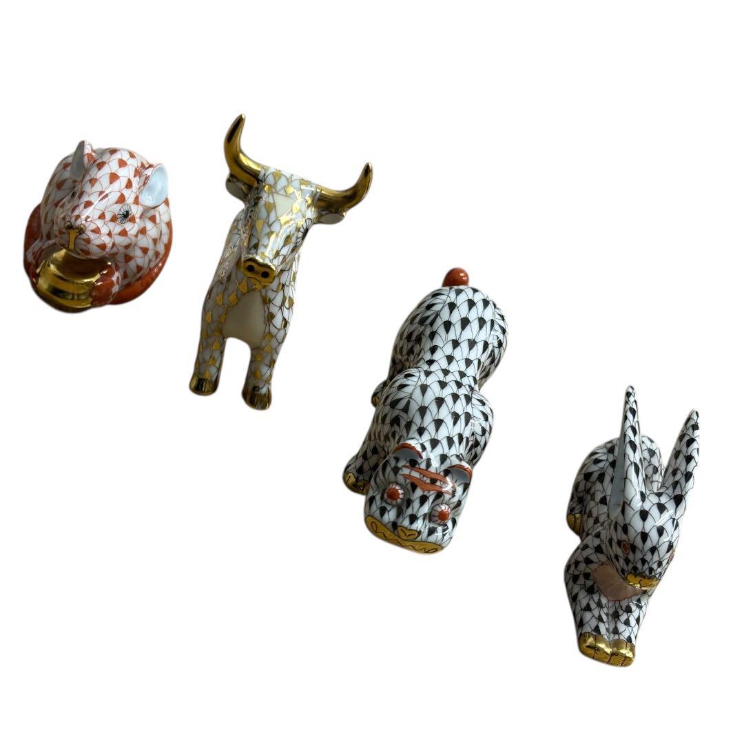 HEREND ヘレンド　フィギュリン　十二支セット　オブジェ　コレクション