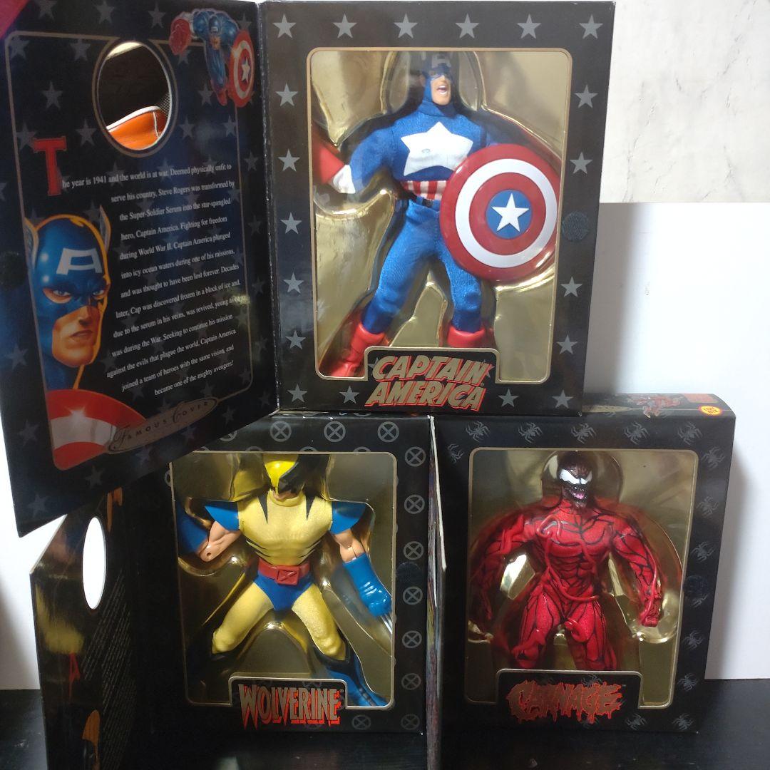 新品未開封MARVELCOMICSカーネイジ　X-メン　キャプテンアメリカ