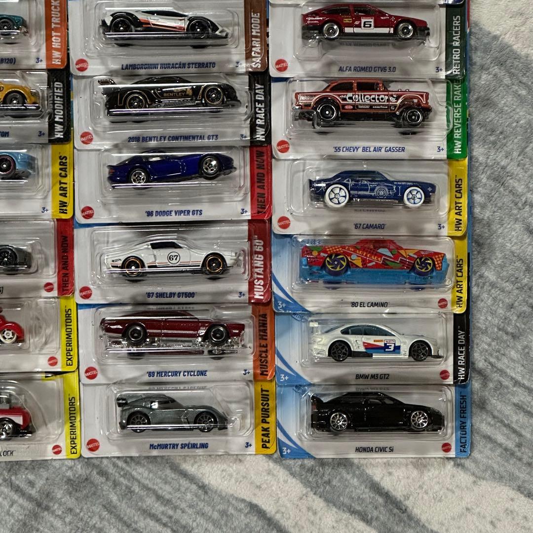 ホットウィール ベーシック 36台セット② フェラーリ GT-R等