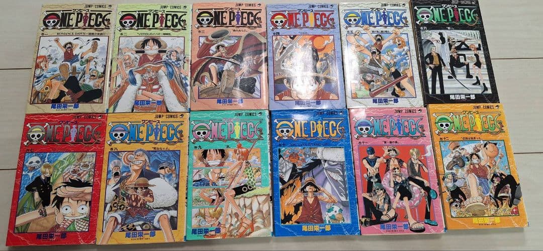 ワンピース初版1～12巻セット