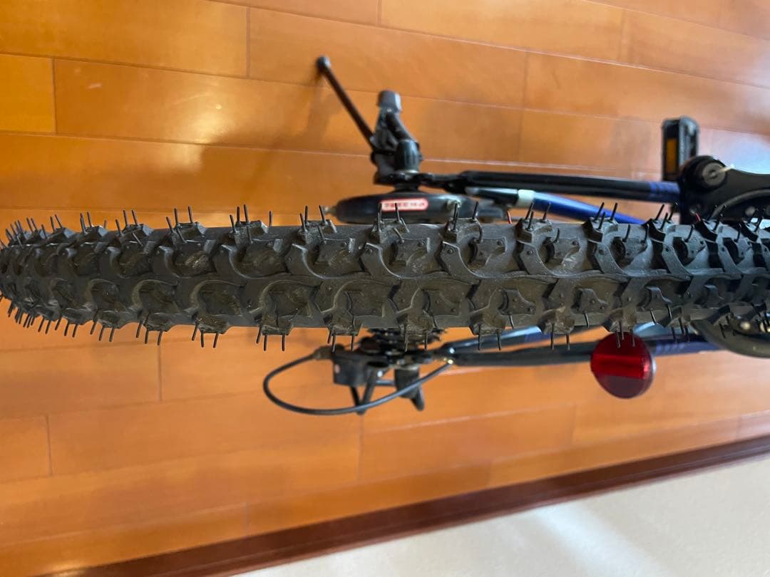 子供用自転車 青 ブリヂストン22インチ　手渡しか着払いで