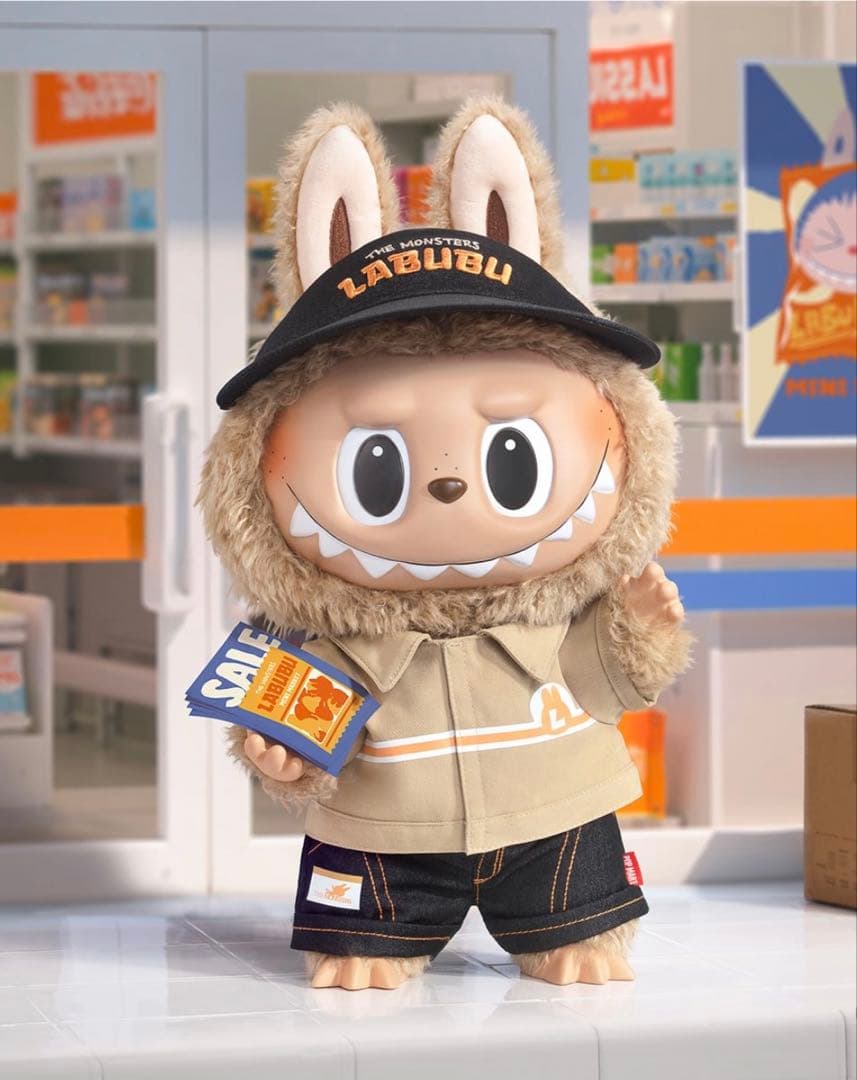 ぬいぐるみ THE MONSTER LABUBU THE NAUGHTY CASHIER