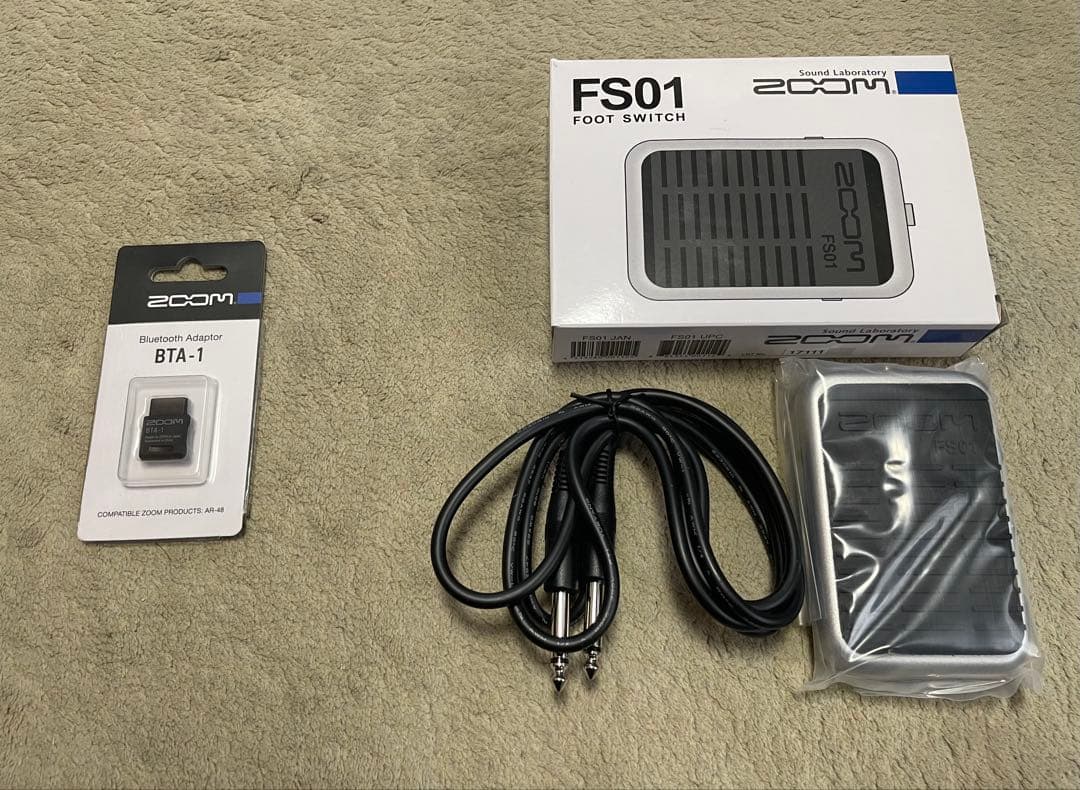 【動作確認済】ZOOM LiveTrak L-20 ＋ BTA1 ＋ FS01