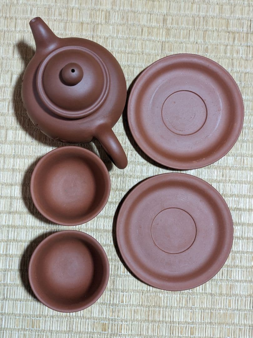 ♦宜興窯紫砂茶器竹箱入 特別発注非売品 中華人民共和国駐日本国大使館