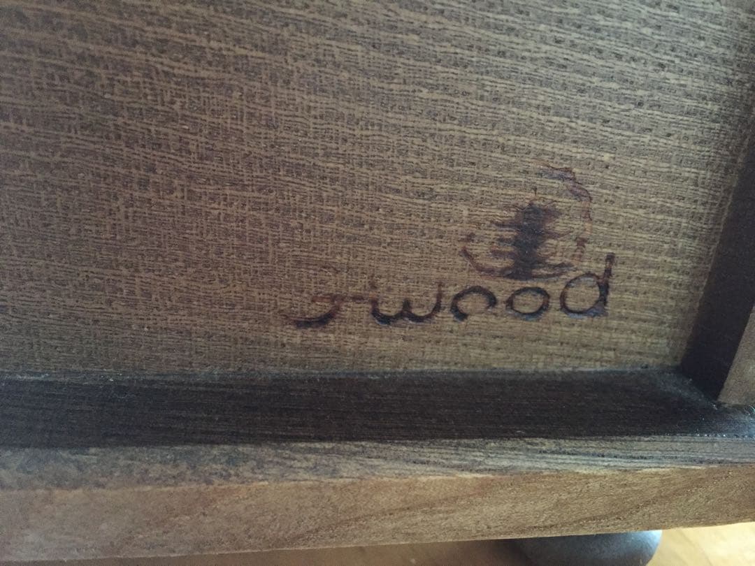 箱ありG-wood 裁縫箱 木製 アンティーク レトロ　ソーイングボックス 木箱