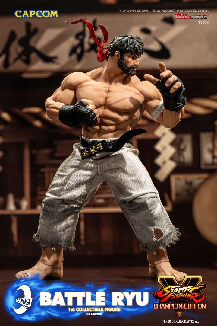 iconiq studio battle ryu リュウ　フィギュア　未開封