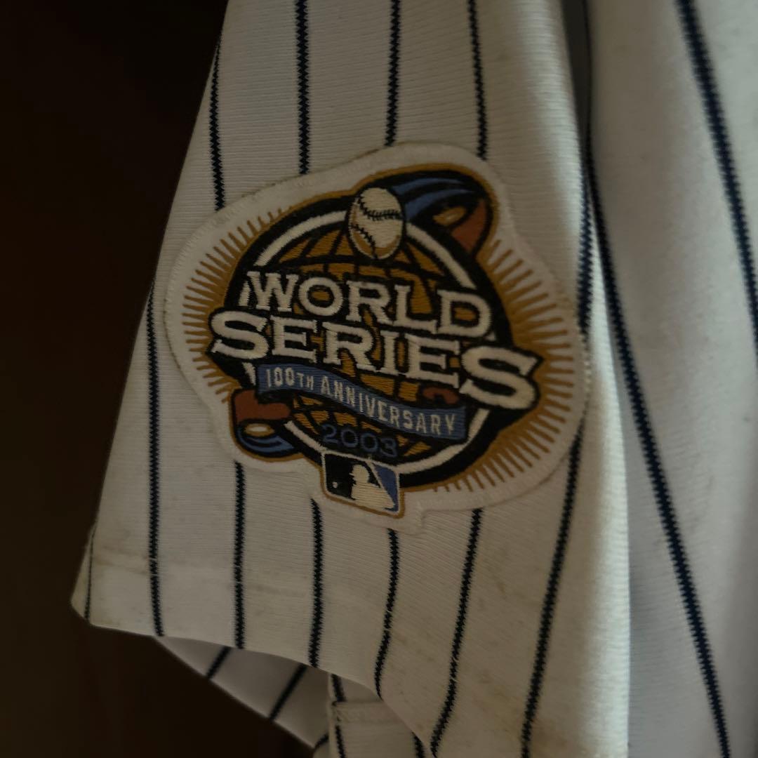 松井秀喜オーセンティックユニフォームWパッチ付き【超レア】
