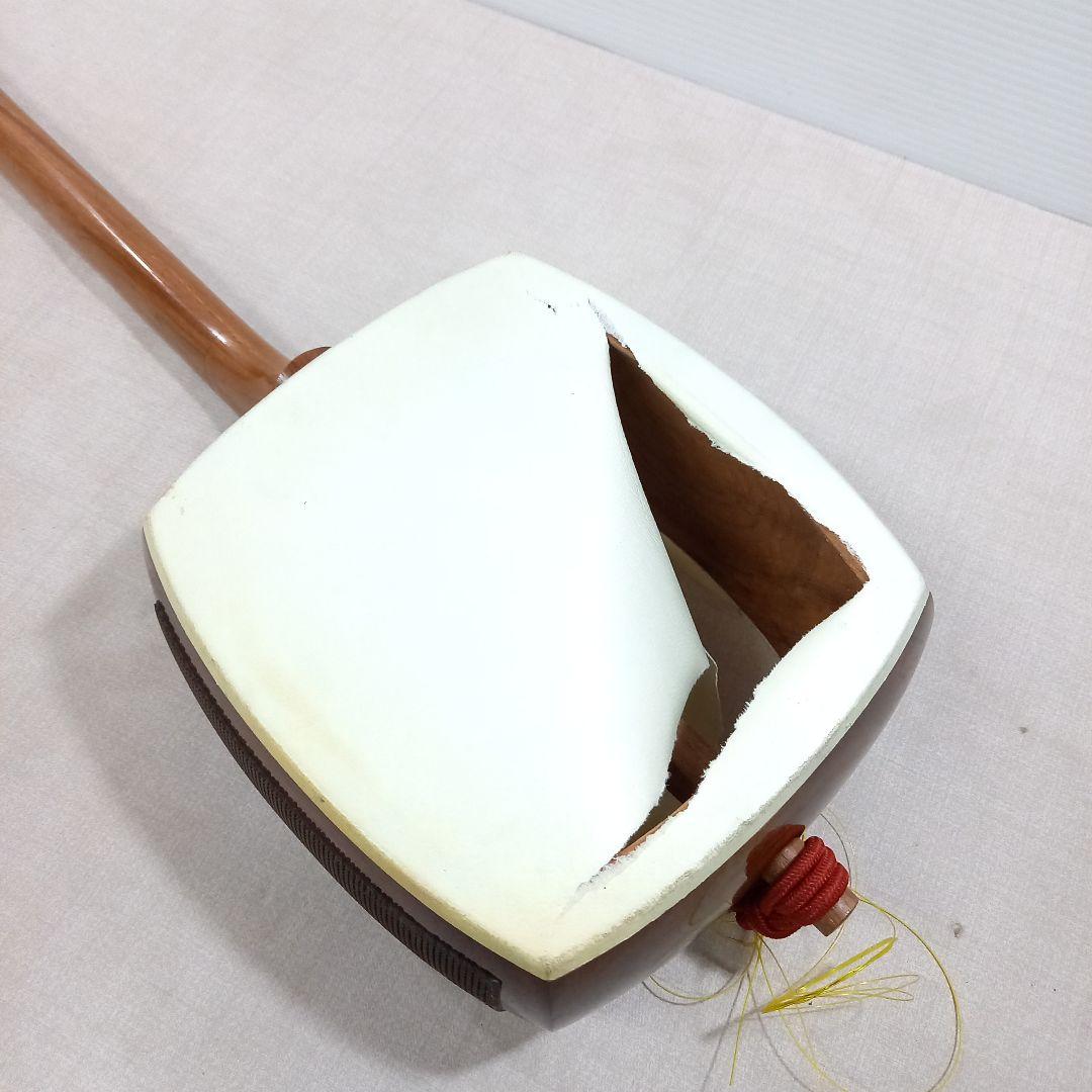 三味線 全長約98cm ハードケース付き 現状渡し
