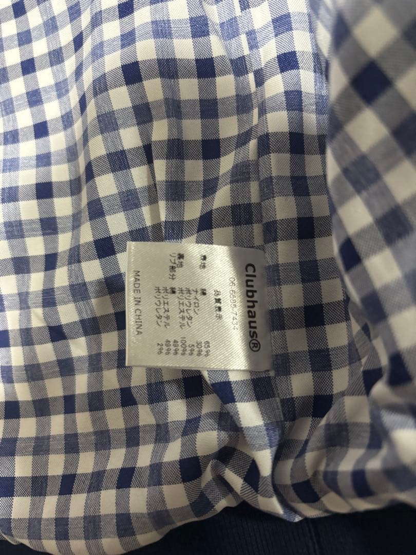 ブラックセール⭐︎超美品Clubhaus クラブハウス⭐︎ネイビー ブルゾンM