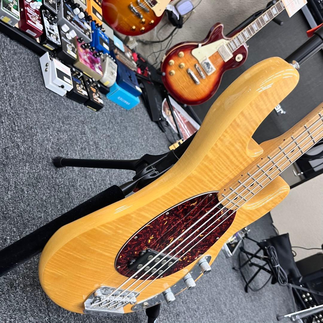 【10701】 Olp by MUSICMAN スティングレイ バリ杢ナチュラル