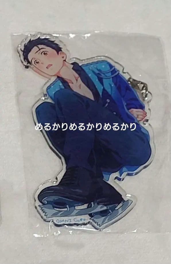 ユーリ!!! on ICE オムニ社 イヤホンコードホルダー 同人グッズ