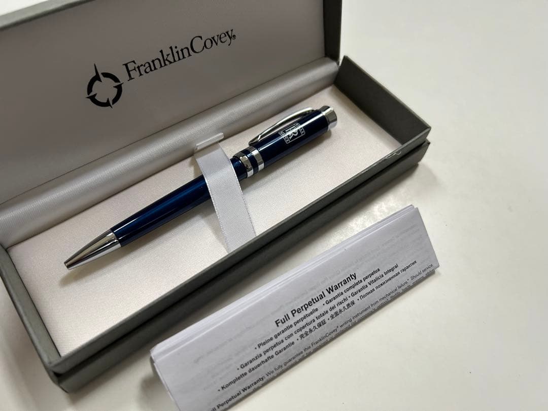 希少 ロールスロイス FranklinCovey ネイビー ボールペン 本体