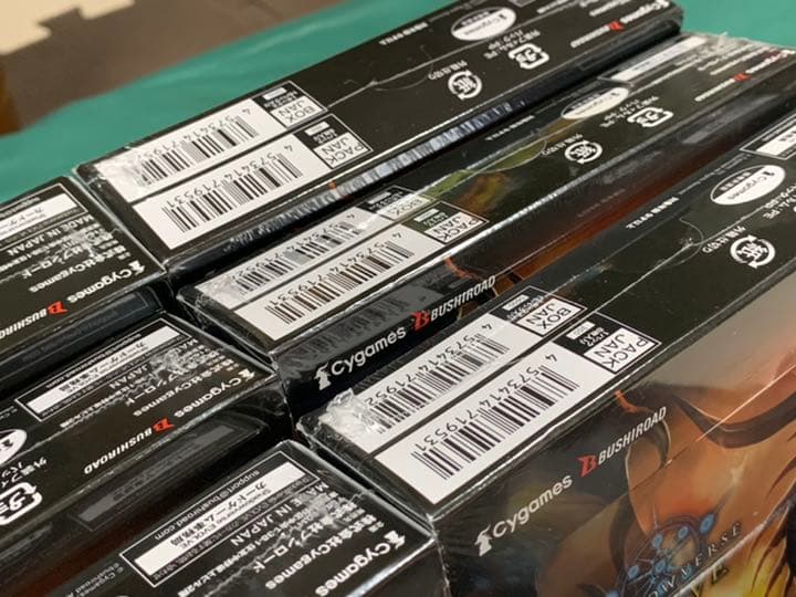 【新品シュリンク付】シャドウバース　エボルヴ　初版　黒銀のバハムート　10BOX
