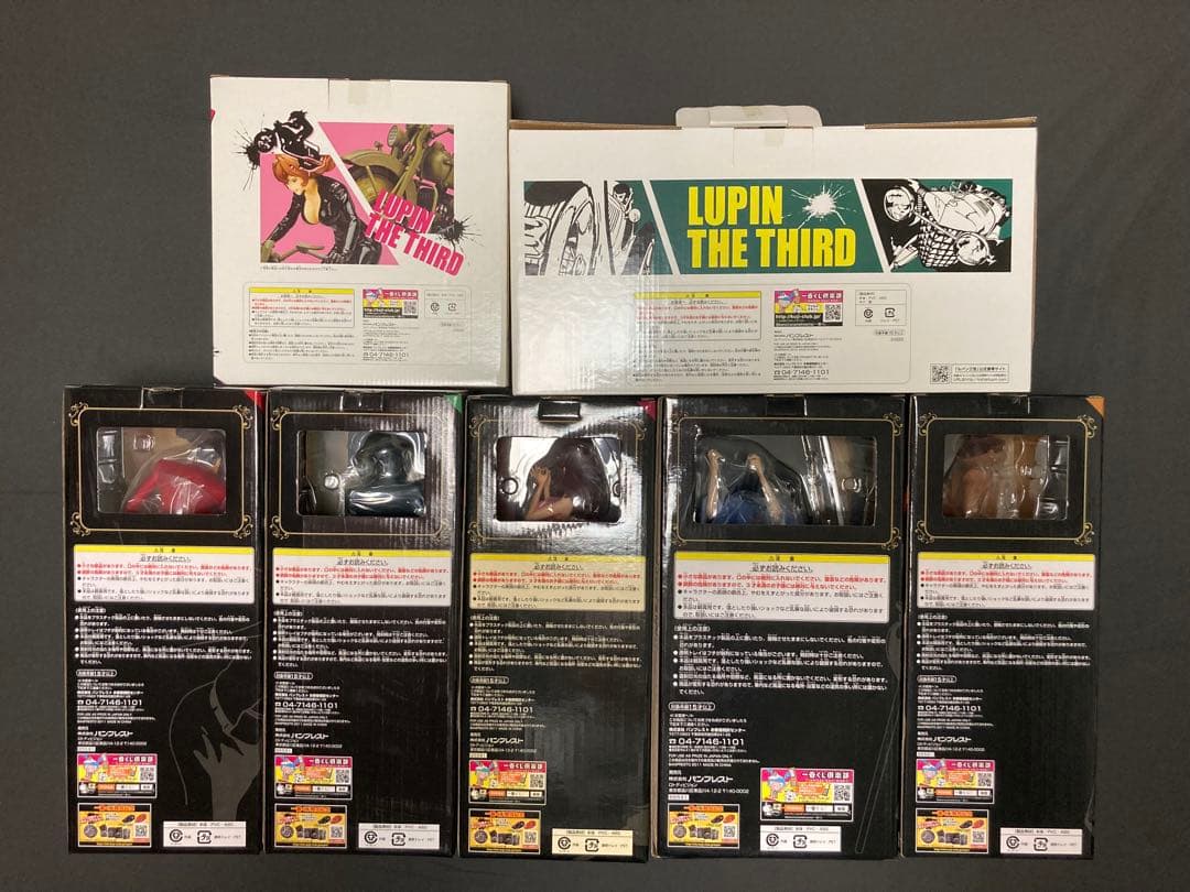【未開封】一番くじDXルパン三世 1st 2nd BIGフィギュアセット