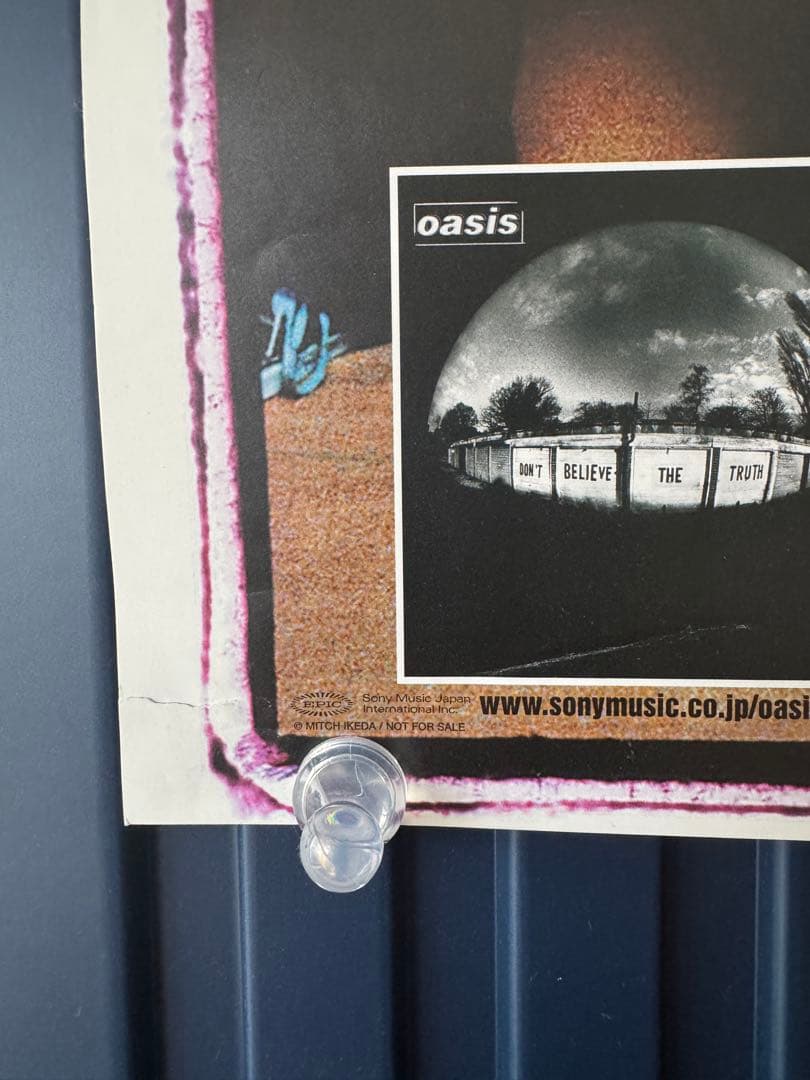 ☆oasis☆DON'T BELIEVE THE TRUTH☆非売品ポスター☆