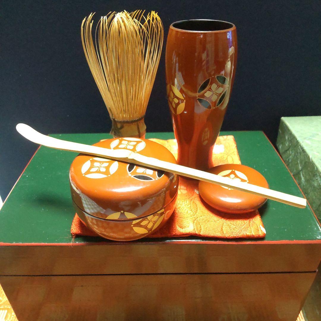 お値下げ。茶道具　茶箱セット