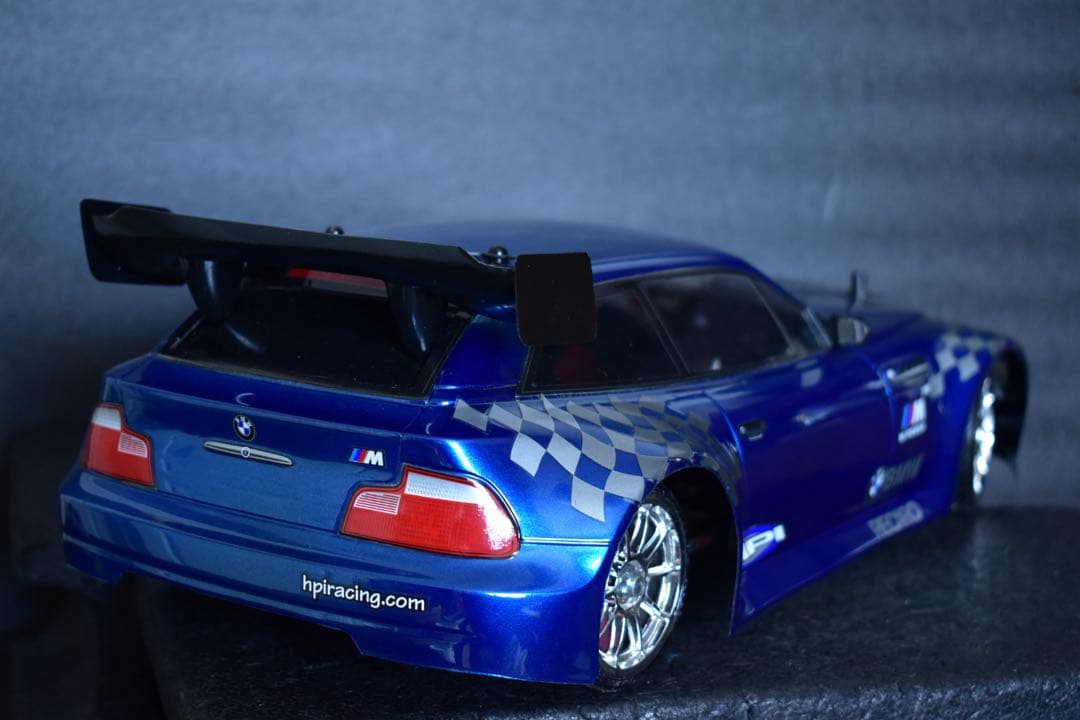 1/10 タミヤ TT-02 HPI  Z3 Mクーペ ボディ メカ付き