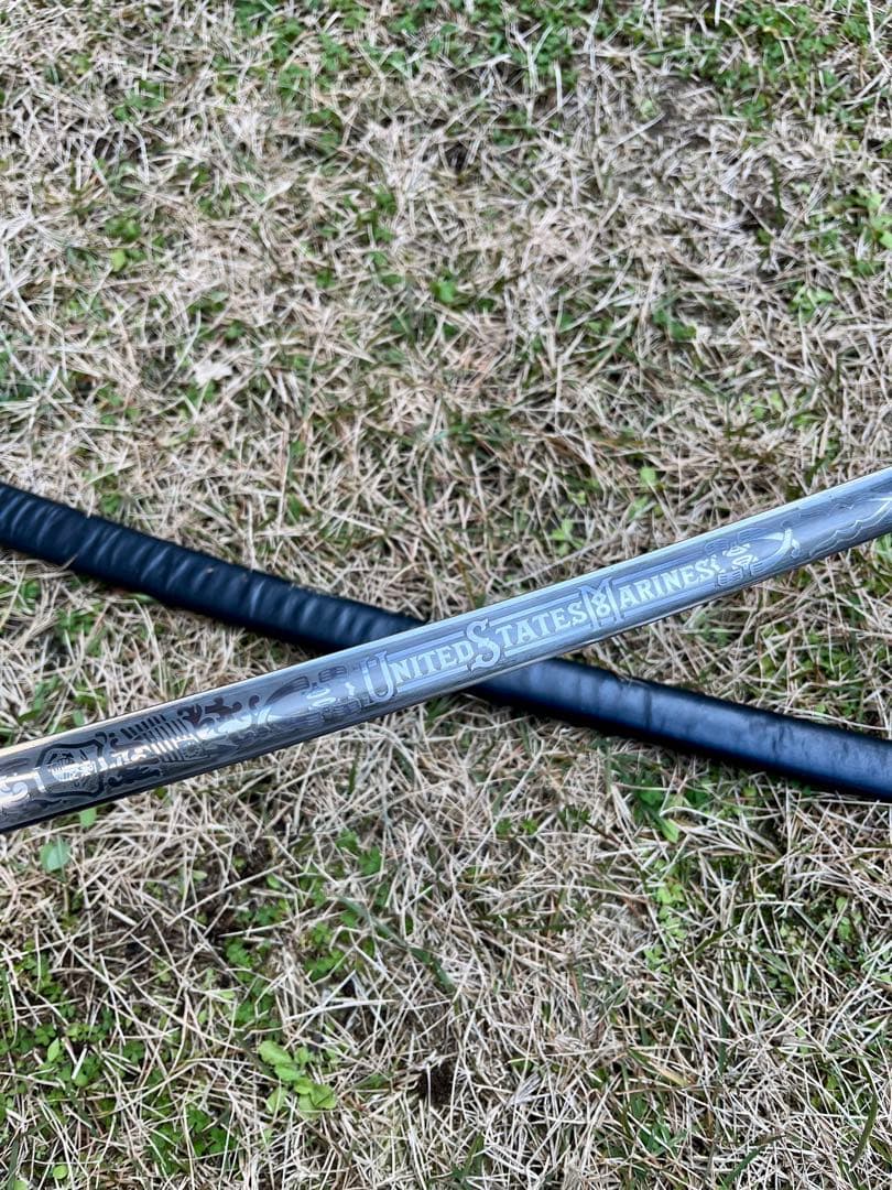米軍放出品 希少品 式典用サーベル 模造刀 鞘付 30インチ 全長90.5cm