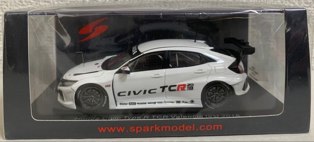 1/43 Honda シビックTYPE R TCR 2018年Test Car
