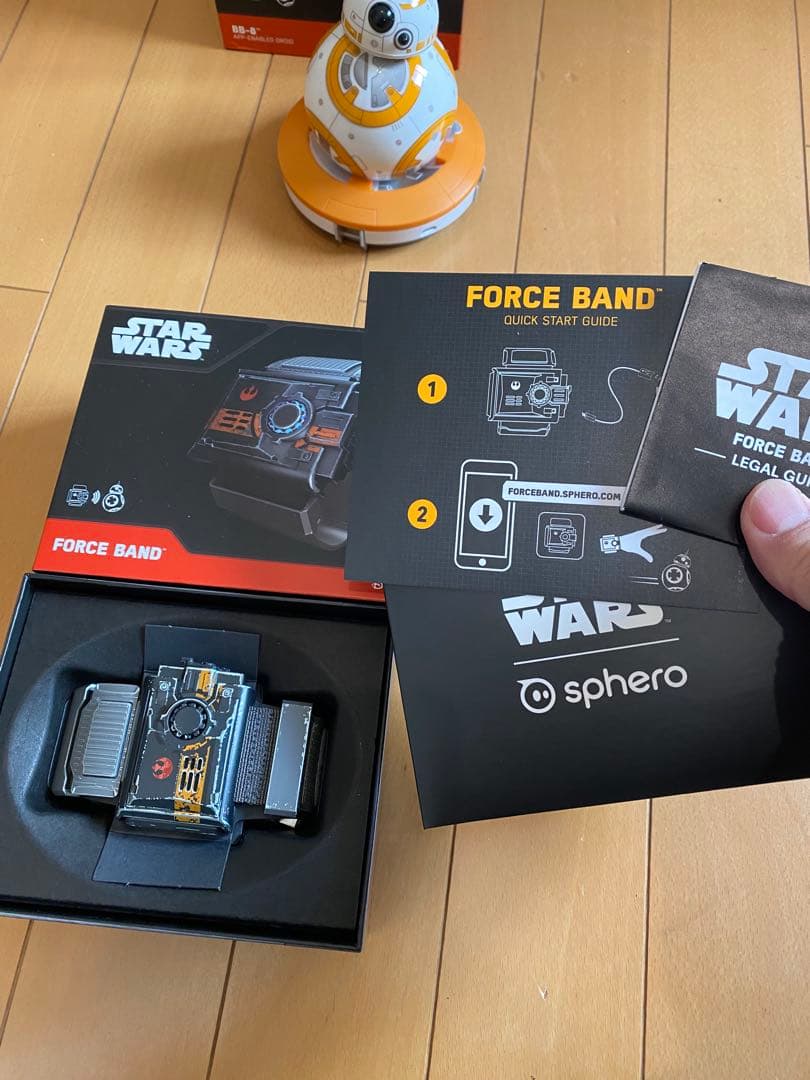 【ラジコンセット】STAR WARS BB-8 ロボット +FORCE BAND
