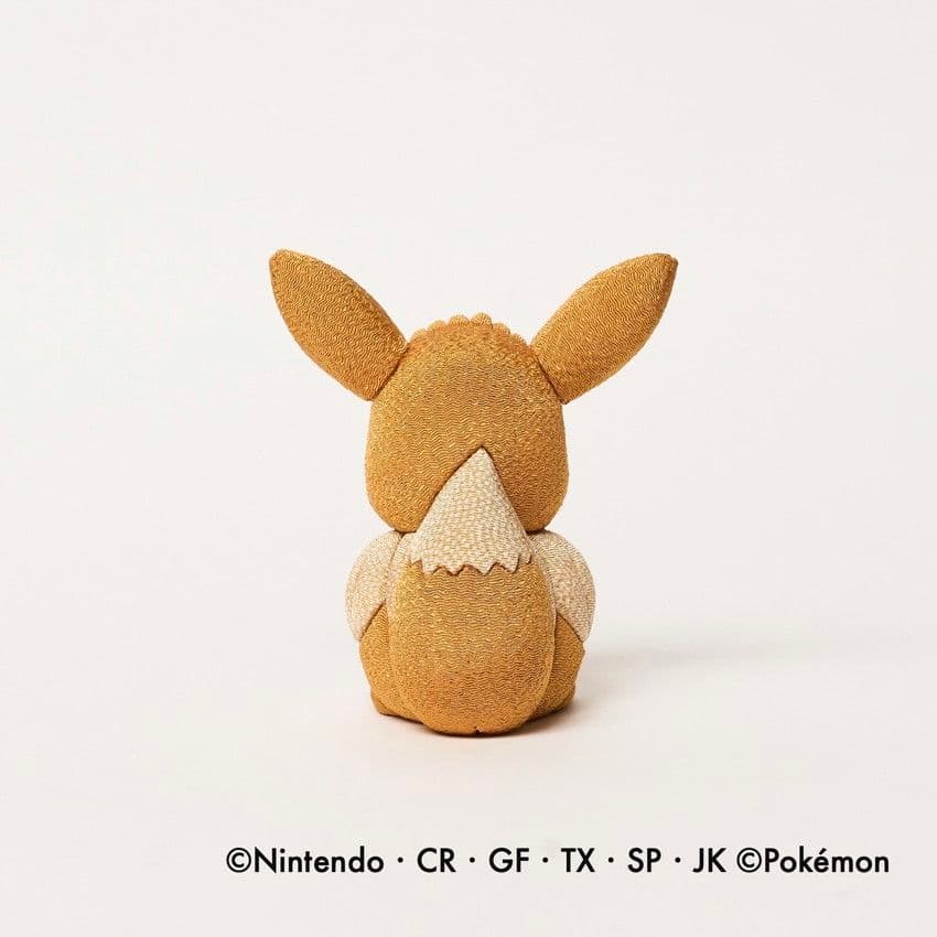 ポケモン 真多呂人形 江戸木目込人形 イーブイ