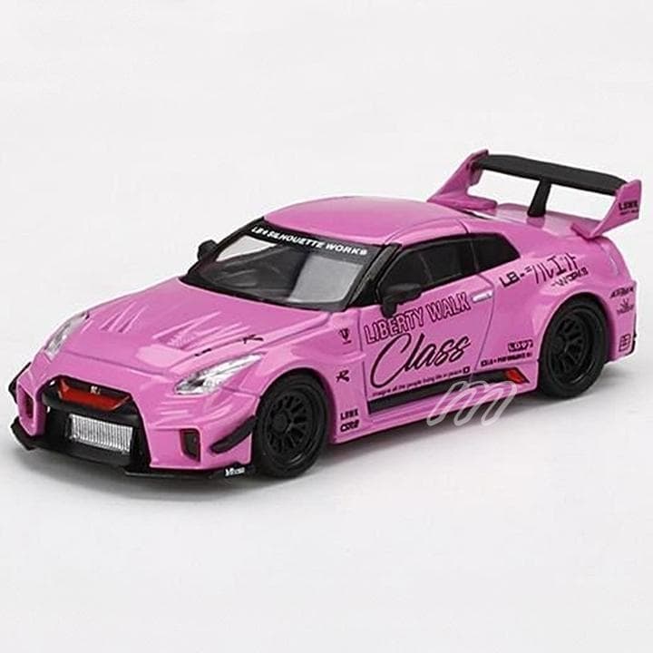 MINIGT LB-Silhouette WORKS GT 35GT-RRピンク