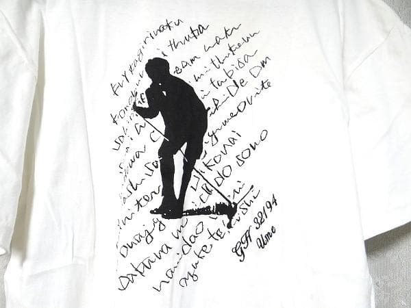 80年代 ビンテージ 日本製 ハウンドドッグ 大友康平 Tシャツ 当時物 現状