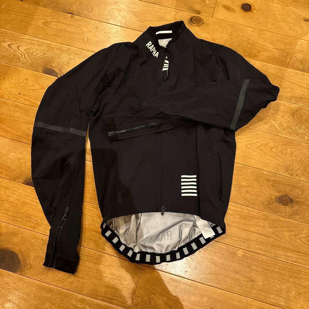 【美品】RAPHA ブラック サイクルジャケット 長袖パーカー