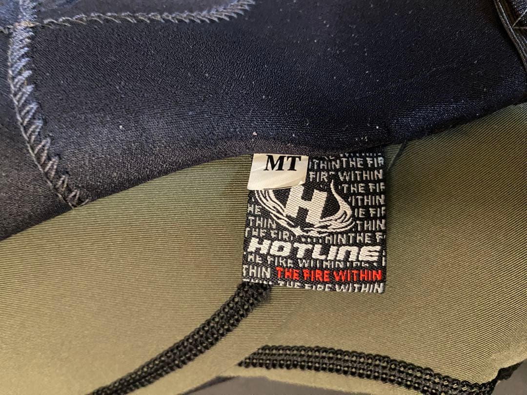 【値引】HOTLINE ウェットスーツ ブーツ付 4/3mm