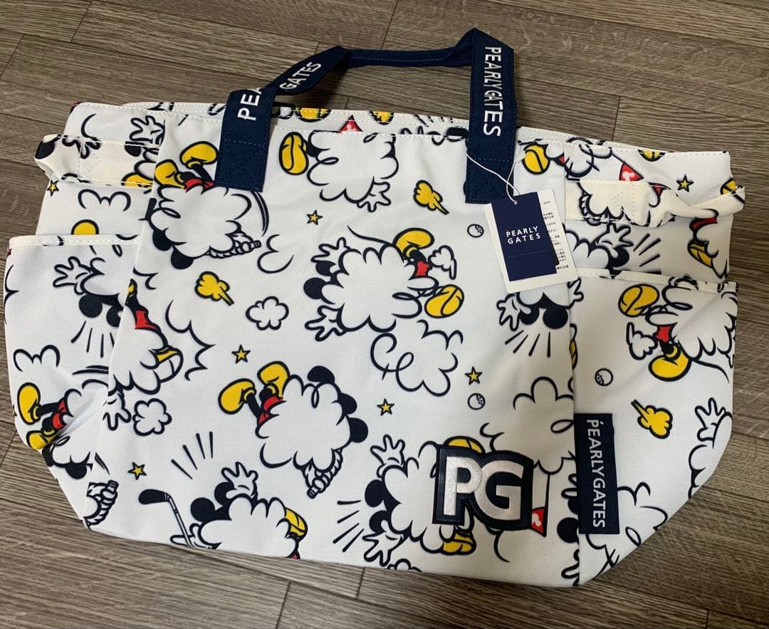 PEARLY GATES ×Disneyミッキー　ロッカーバック　未使用タグ付