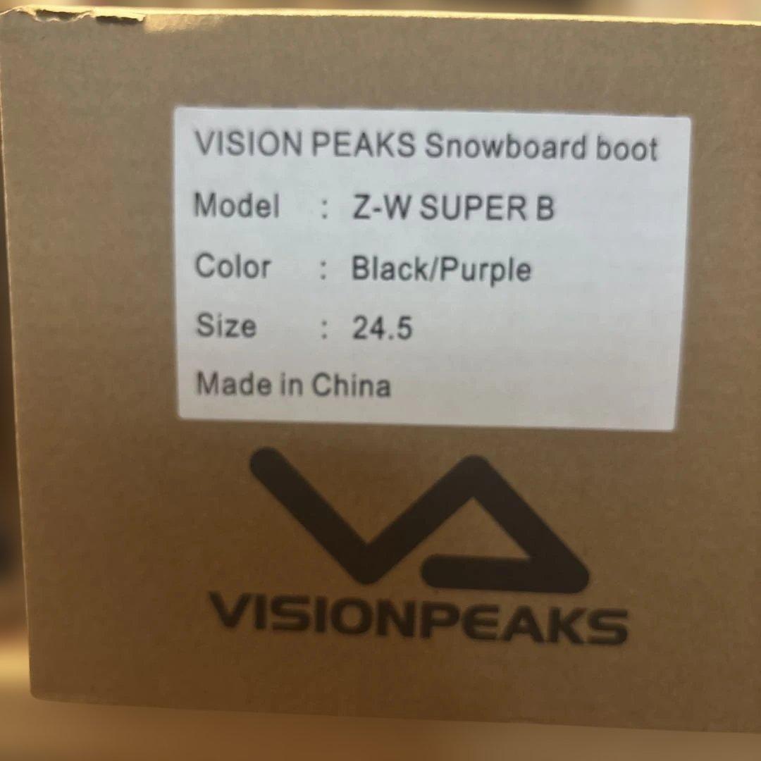 VISIONPEAKS スノーボードブーツ ブラック/ピンク