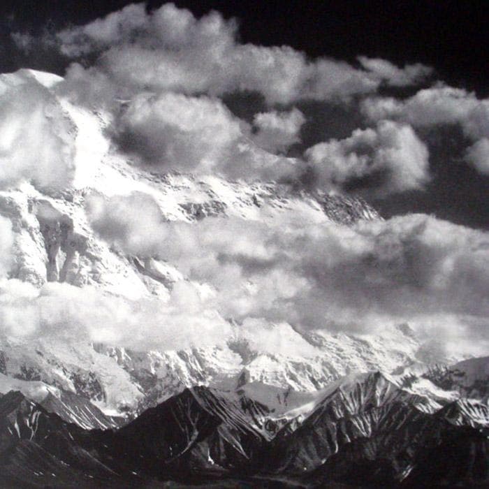 Mt. McKinley/エンボスマーク入/アンセル アダムス/ポスター