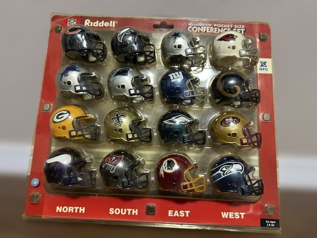 Riddell NFL ポケットサイズヘルメットセット