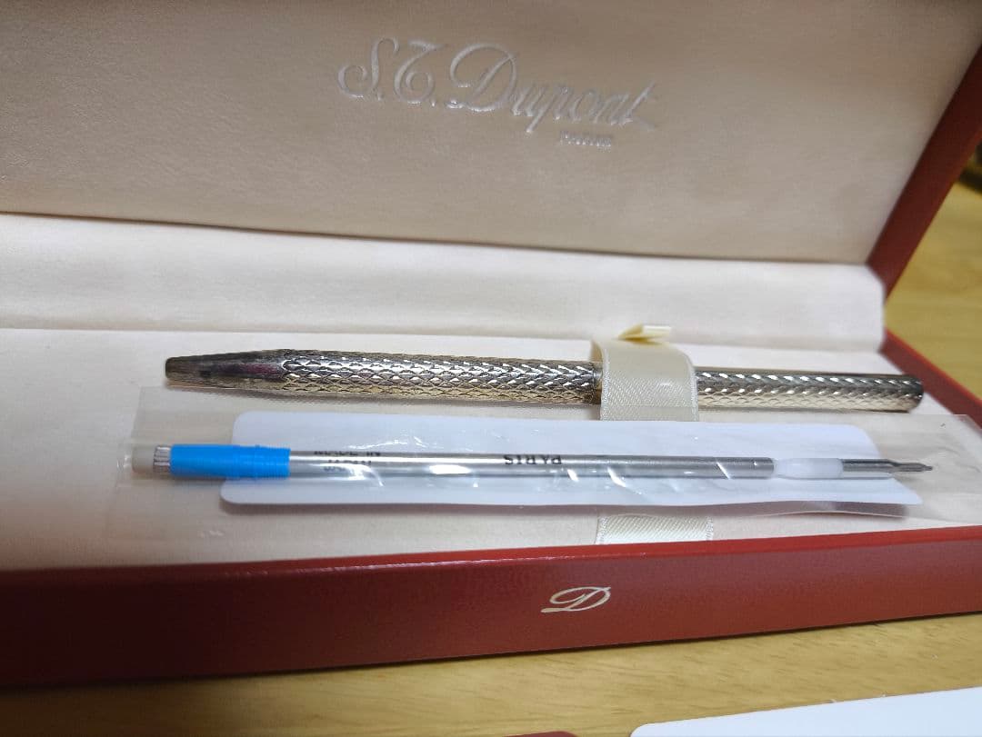 S.T. Dupont ボールペン シャープペン　クラシック　シルバー