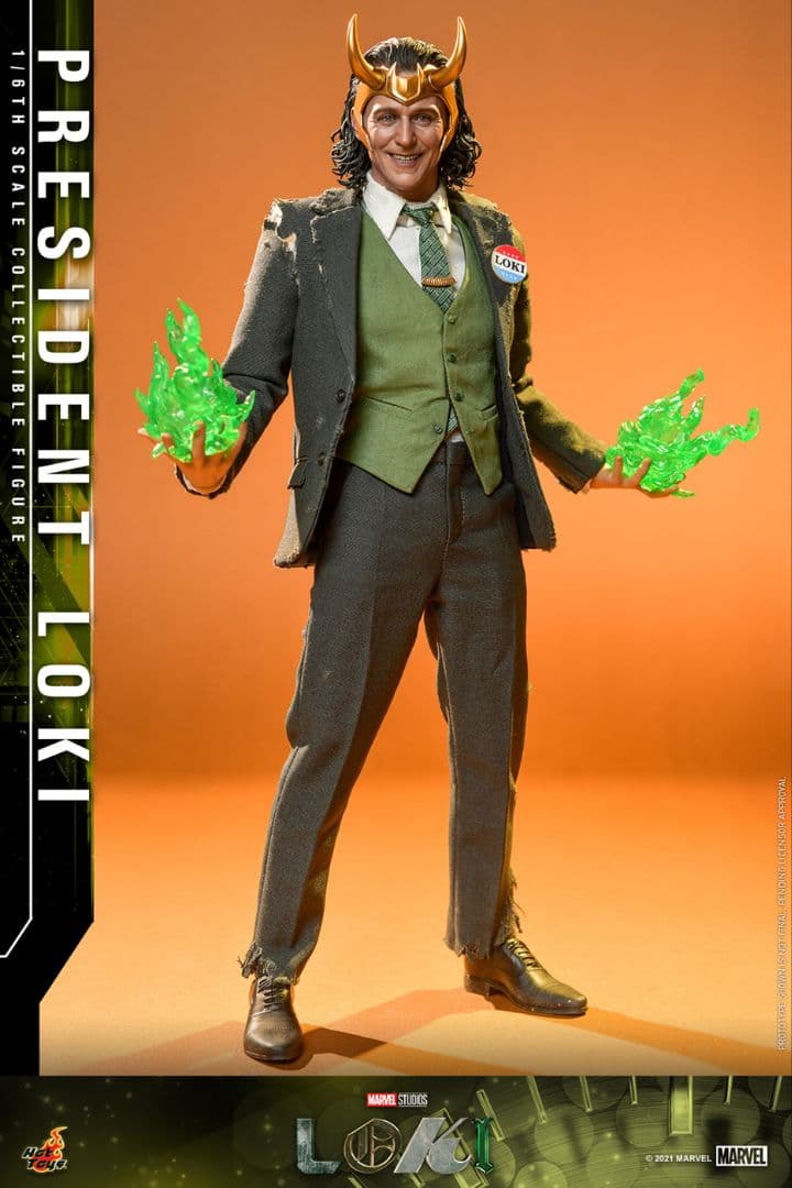 【新品未開封】ホットトイズ プレジデントロキ 大統領 1/6スケールフィギュア