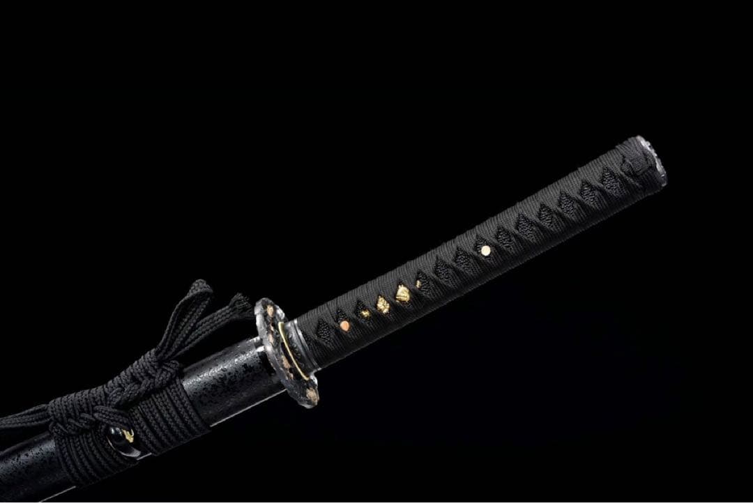 黒翼 刀装具 日本刀 武具 鑑賞刀 居合刀 模造刀 舞踊刀