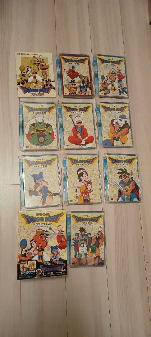 【超美品】勇者アベル伝説 コンプリートDVDBOX ドラゴンクエスト 帯あり