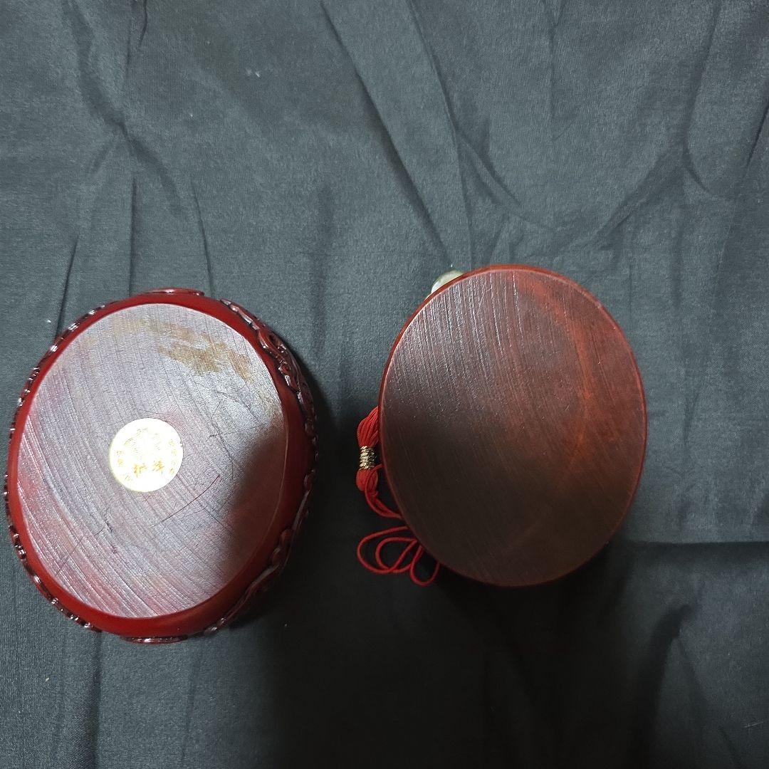 清時代　骨董品　朱肉