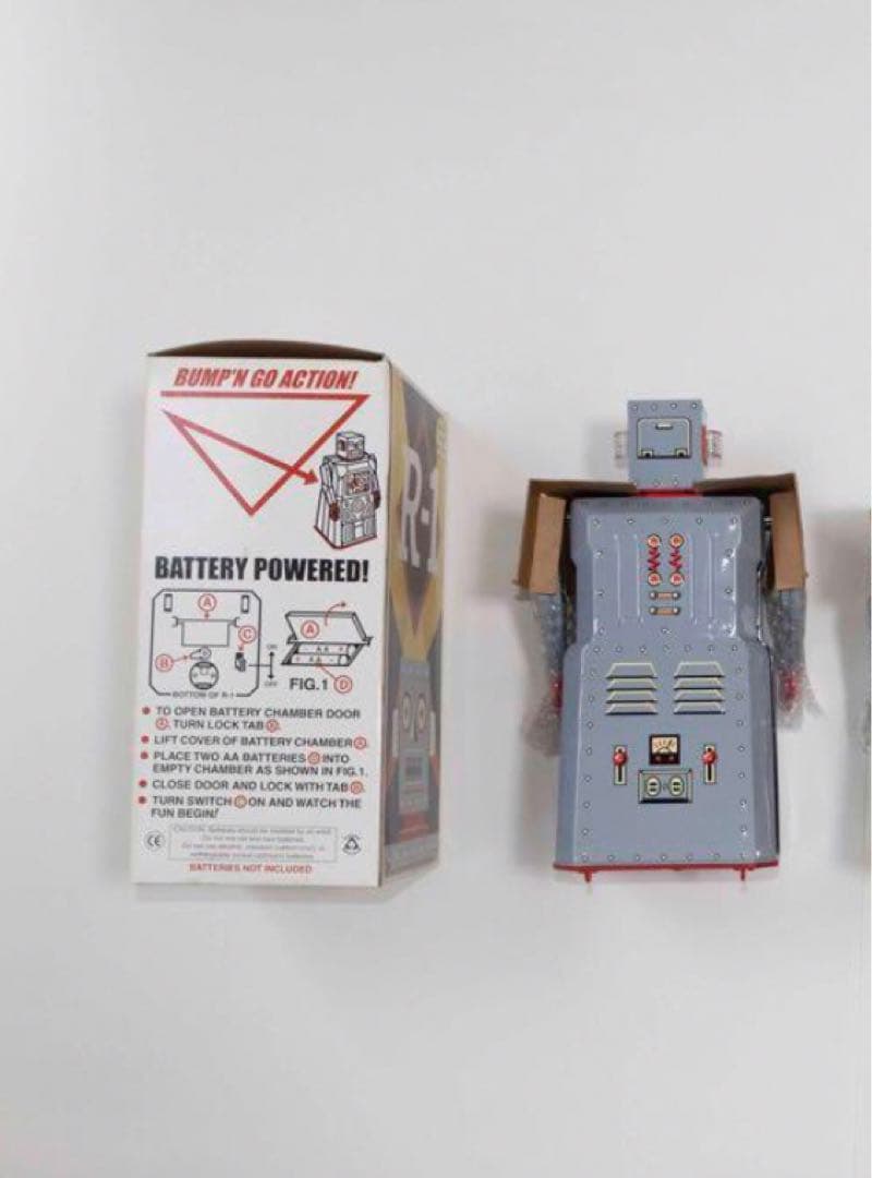 R-1 ロボット ブリキおもちゃ　電動歩行 大型ロボットR-1