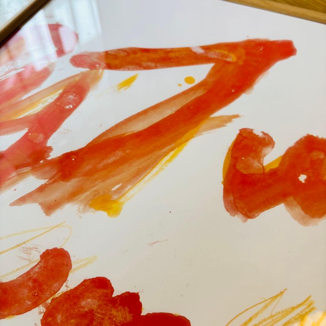 Cy Twombly サイトゥオンブリー 特注額装付き 展覧会限定ポスター
