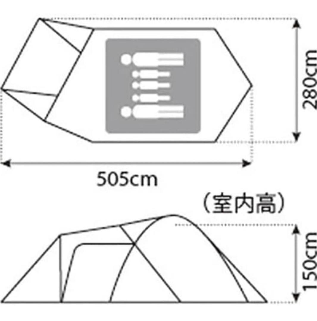  peak スノーピーク アメニティドームM SDE-001RH テント