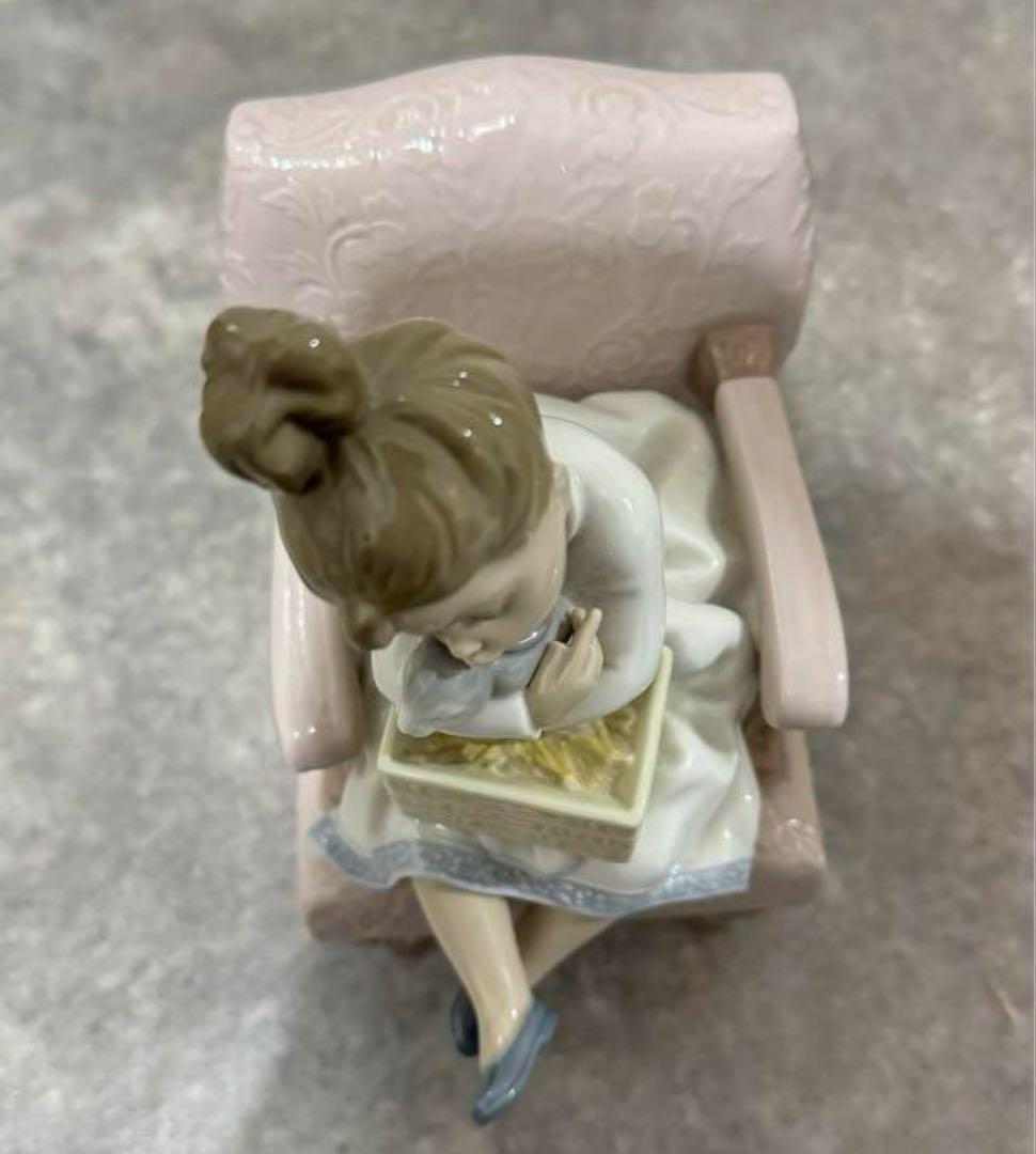 LLADRO リヤドロ お誕生日のプレゼント アンティーク 陶器人形