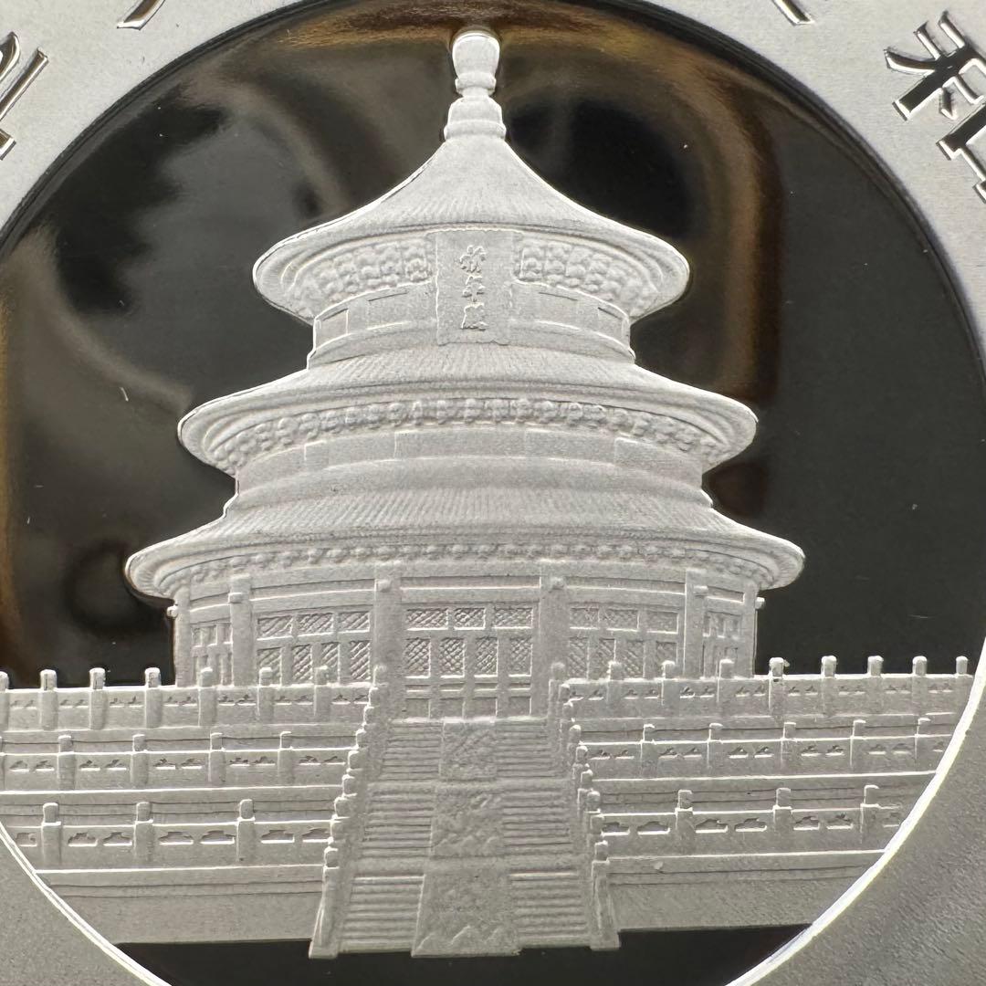 中国 パンダ 銀貨 2025年超最新 純銀 カラー特別版 観賞用ケース入り